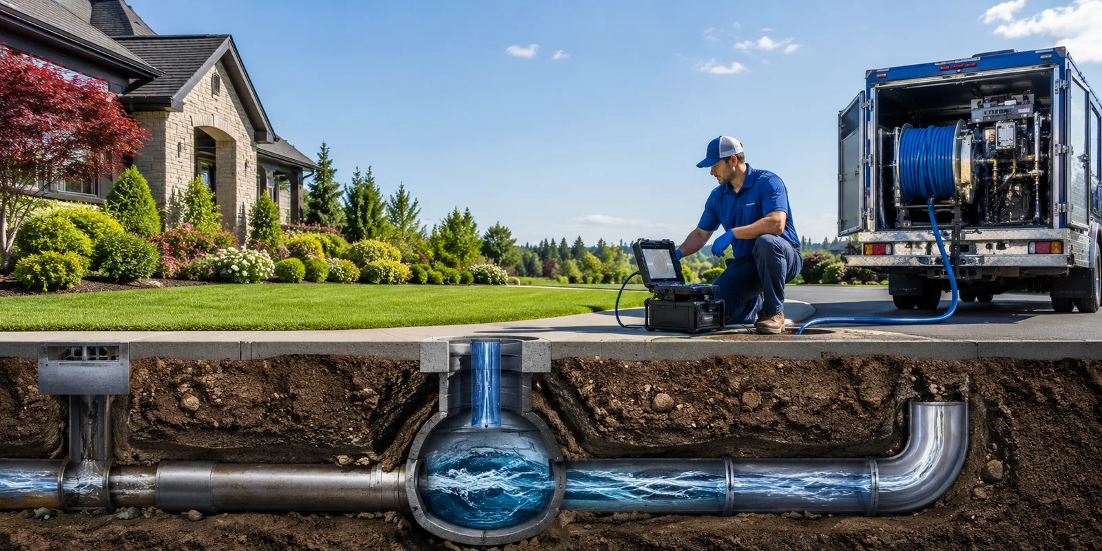 Drainage restoration information for Llano, CA